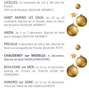 Marchés de Noël 2025